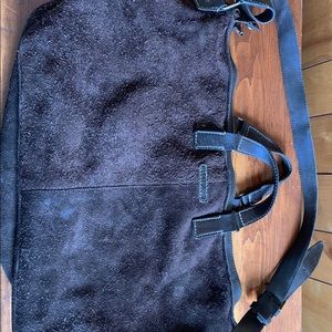 Beautiful John Varvatos Suede Bag